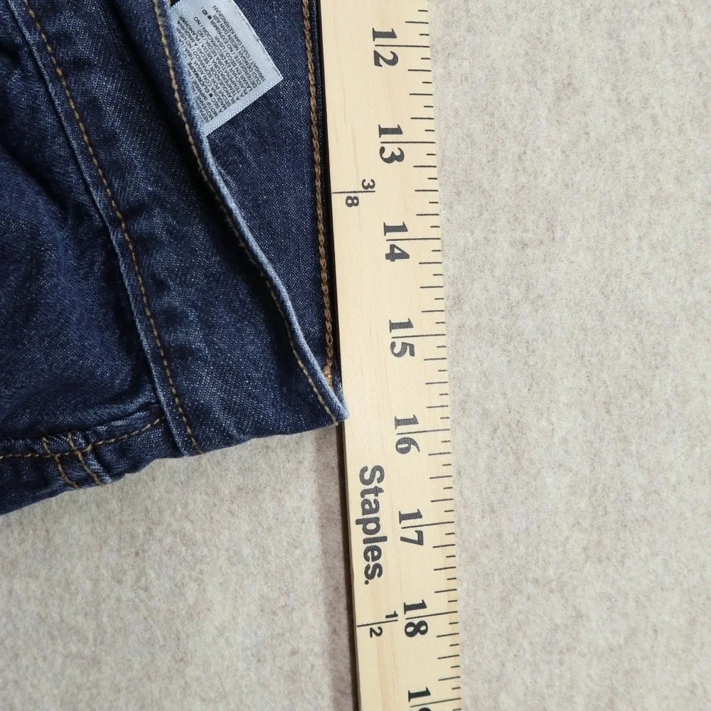 Old Navy Straight Leg Jeans 33x32 Dark Wash Denim Classic 5-Pocket Cotton